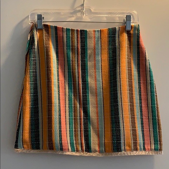 H&M stripe mini skirt - Picture 3 of 4